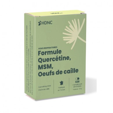 ALLERGIES HDNC - Quercetine - MSM - Oeuf de Caille ALLERGIES HDNC - Quercetine - MSM - Oeuf de Caille