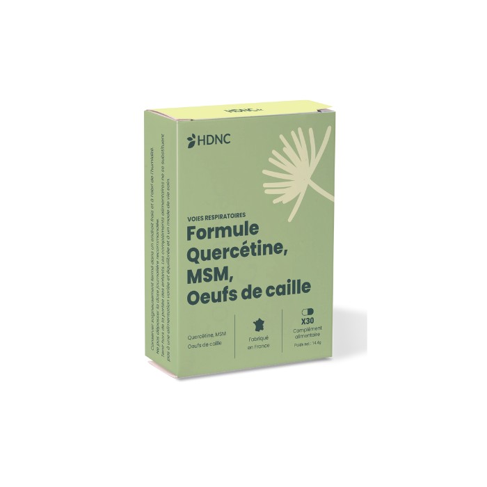 ALLERGIES HDNC - Quercetine - MSM - Oeuf de Caille