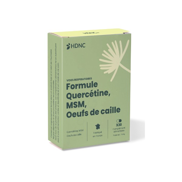 ALLERGIES HDNC - Quercetine - MSM - Oeuf de Caille