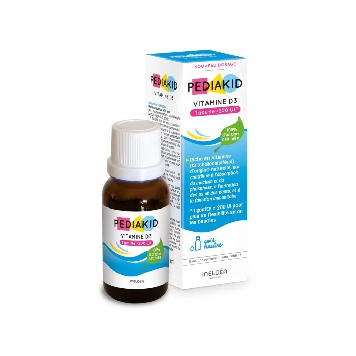 Vitamine D3 - 200UI - Pediakid