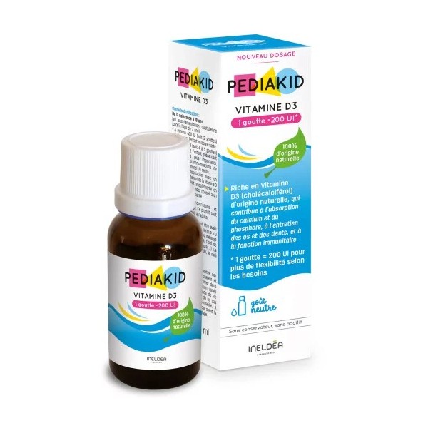 Vitamine D3 - 200UI - Pediakid
