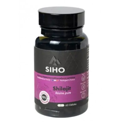 Shilajit résine pure, en gélules Shilajit résine pure, en gélules