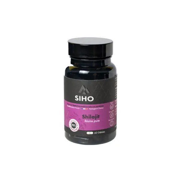 Shilajit résine pure, en gélules