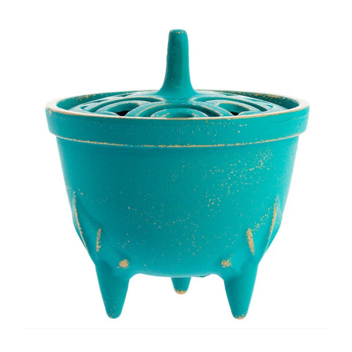 Brûle-parfum bol turquoise