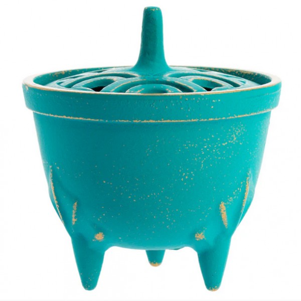 Brûle-parfum bol turquoise