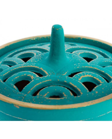 Brûle-parfum bol turquoise Brûle-parfum bol turquoise