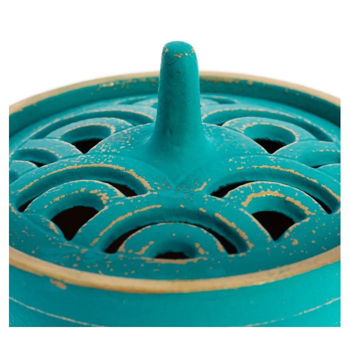 Brûle-parfum bol turquoise