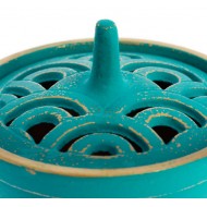Brûle-parfum bol turquoise
