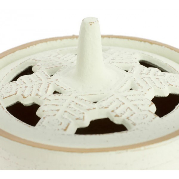 Brûle-parfum bol Hiver blanc