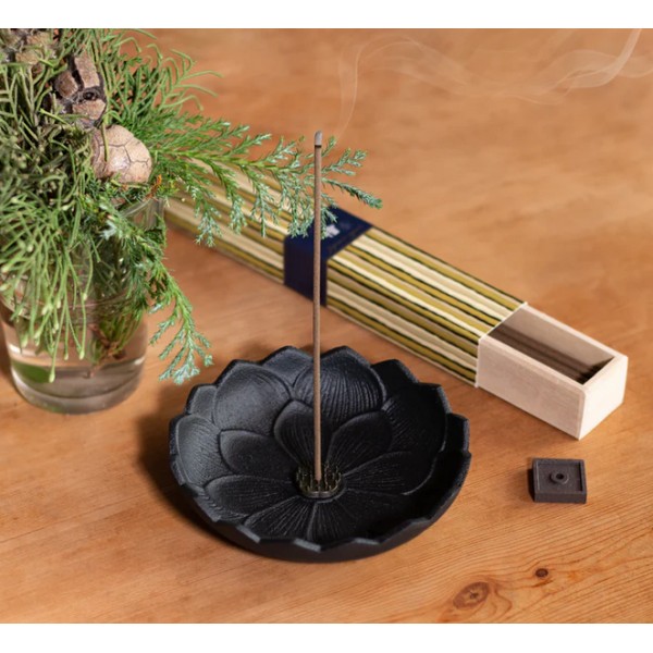 Brûle-parfum Lotus Noir