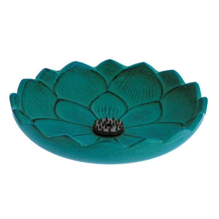 Brûle-parfum Lotus Turquoise