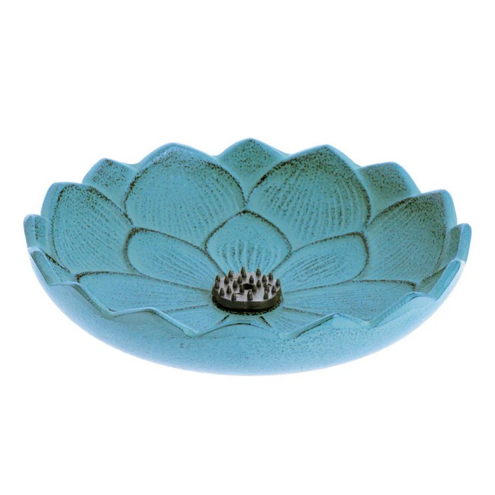 Brûle-parfum Lotus Bleu Clair