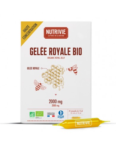 Gelée Royale Bio en ampoules Gelée Royale Bio en ampoules