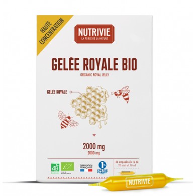 Gelée Royale Bio en ampoules Gelée Royale Bio en ampoules