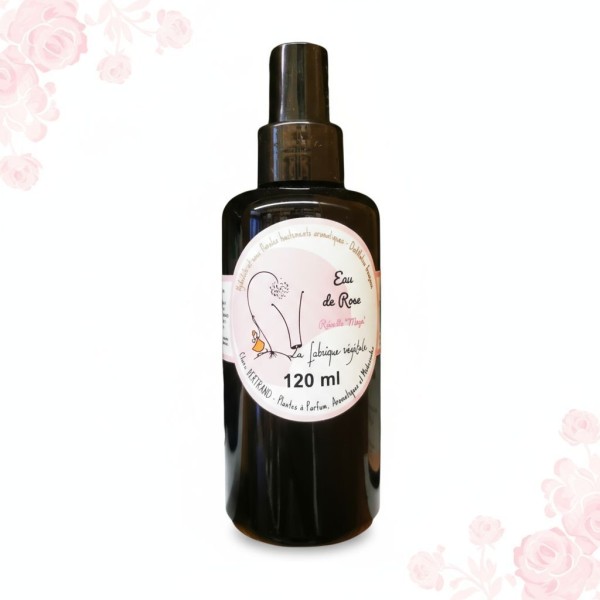 Rose en eau florale Bio