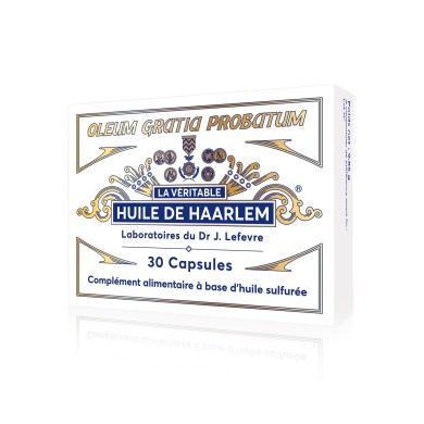 Huile de haarlem véritable Huile de haarlem véritable