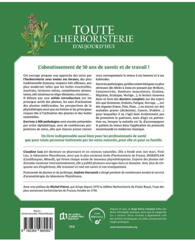 Toute l'herboristerie d'aujourd'hui - 1000 pathologies de A à Z Toute l'herboristerie d'aujourd'hui - 1000 pathologies de A à Z