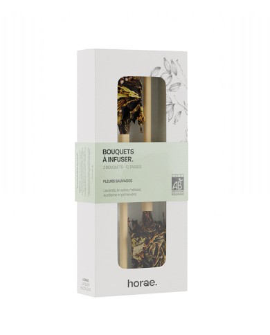 Coffret de 2 bouquets Fleurs sauvages à infuser Bio Coffret de 2 bouquets Fleurs sauvages à infuser Bio