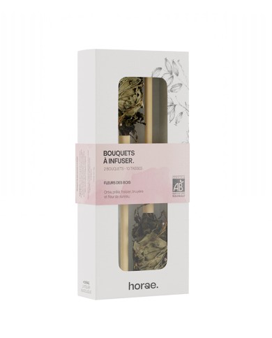 Coffret de 2 bouquets Fleurs des bois à infuser Bio Coffret de 2 bouquets Fleurs des bois à infuser Bio