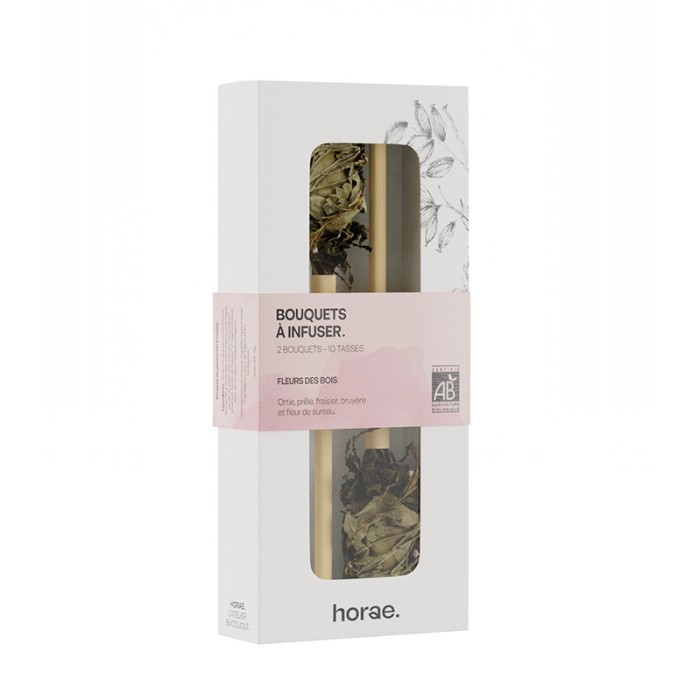 Coffret de 2 bouquets Fleurs des bois à infuser Bio