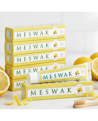 Dentifrice Meswak et citron