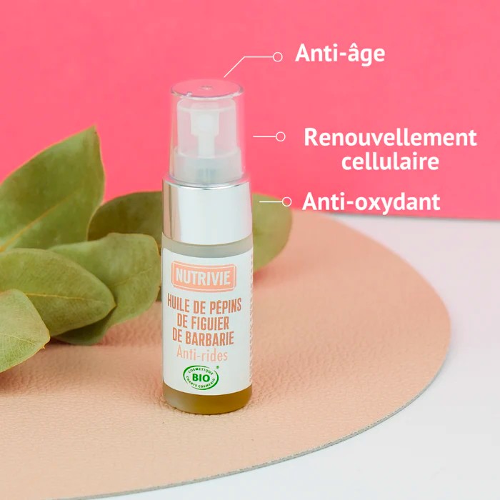 Huile de pépins de Figuier de Barbarie Bio