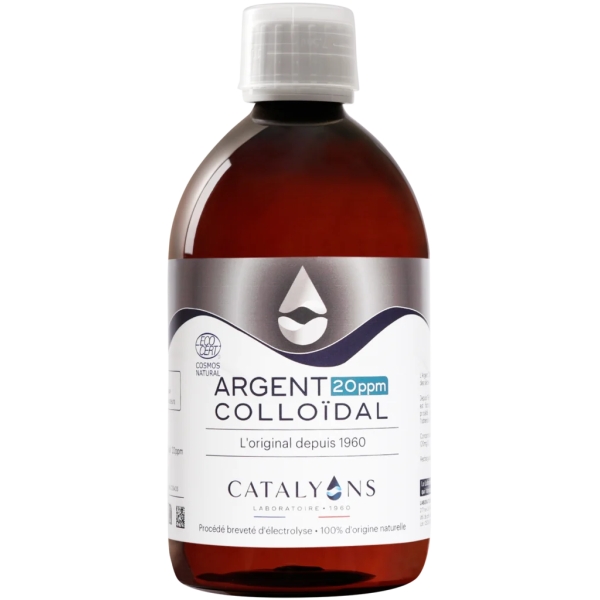 Argent Colloïdal 20 ppm catalyon