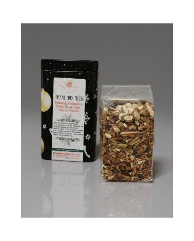 Tisane des Fêtes en boite en fer