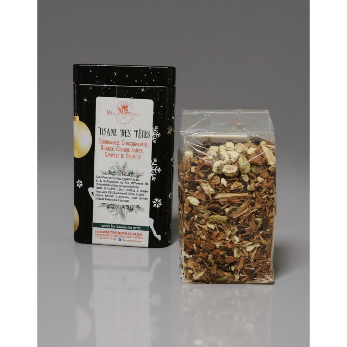 Tisane des Fêtes en boite en fer