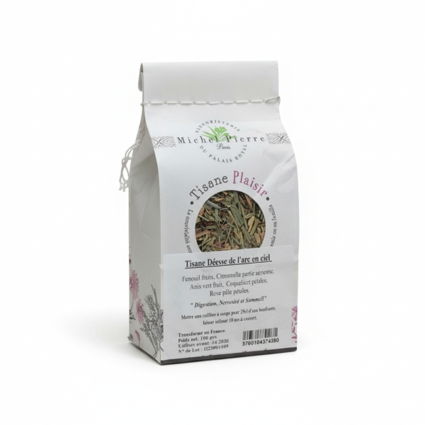 Tisane déesse de l'arc en ciel herboristerie du Palais Royal Michel Pierre Paris