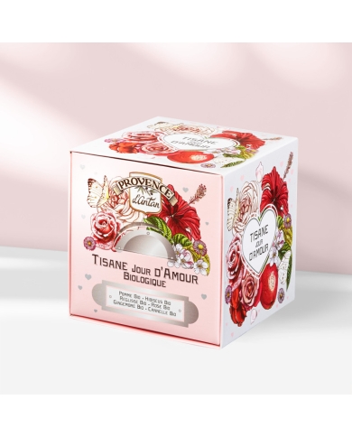 Tisane Jour d'Amour recharge en infusettes Bio