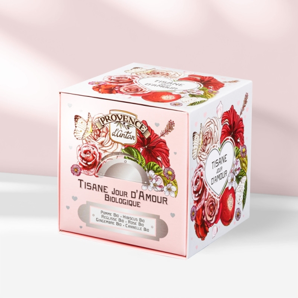 Tisane Jour d'Amour recharge en infusettes Bio
