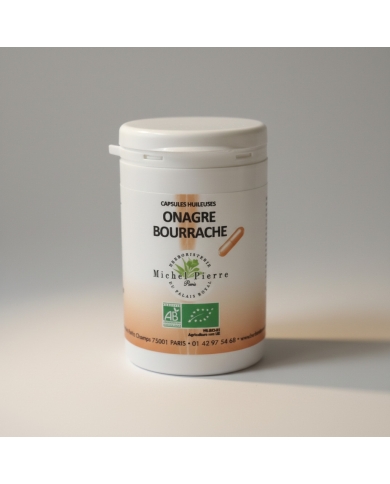 Onagre et Bourrache en capsules bio