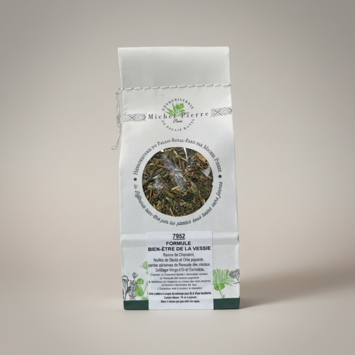 Tisane Bien-Être de la Vessie – Mélange de Plantes pour le Confort Urinaire et le Drainage | 150g