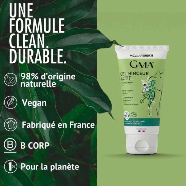 Gel Minceur Actif Bio (GMA) - Aquasilice