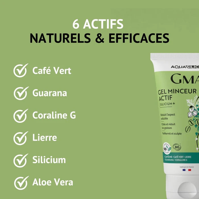 Gel Minceur Actif Bio (GMA) - Aquasilice