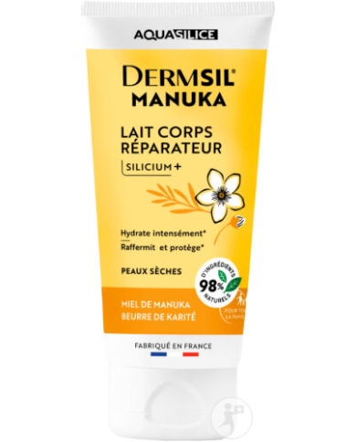 Dermsil Manuka Lait corps réparateur Silicium+