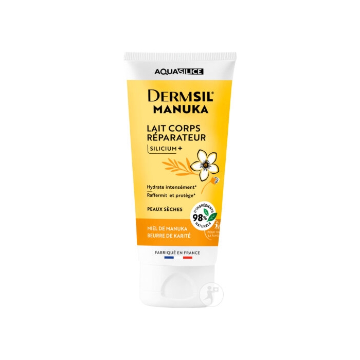 Dermsil Manuka Lait corps réparateur Silicium+
