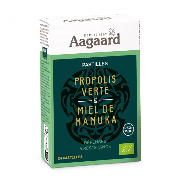 Pastilles Propolis Verte & Miel de Manuka - 24 pastilles