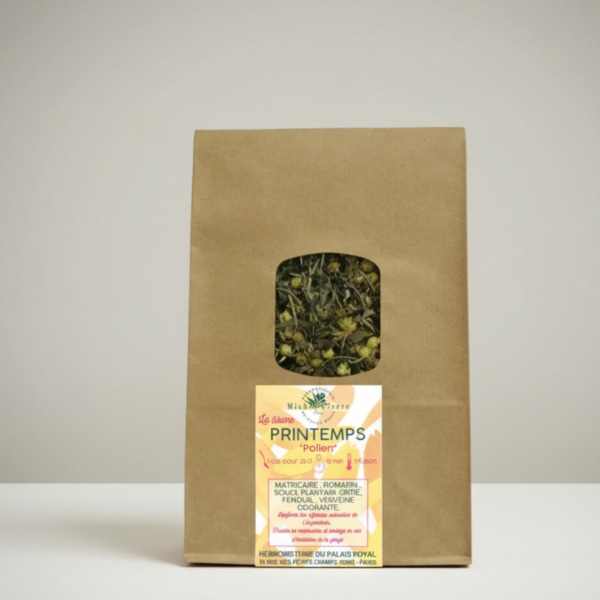 Tisane du Printemps « Spéciale Pollen » – Mélange de 7 Plantes | Michel Pierre