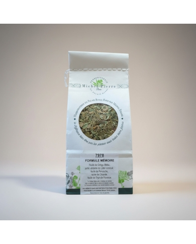 Tisane confort Mémoire Herboristerie du Palais Royal Paris Michel Pierre