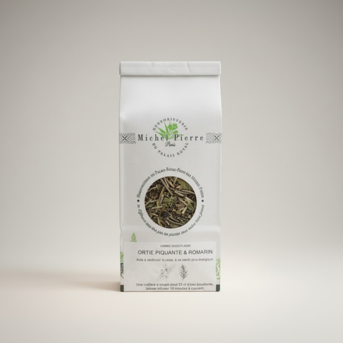 Duo Ortie & Romarin – Tisane Vitalité & Énergie Naturelle | Infusion Tonique