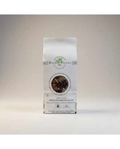 Duo Hibiscus & Menthe Douce – Tisane Fraîche & Digestive