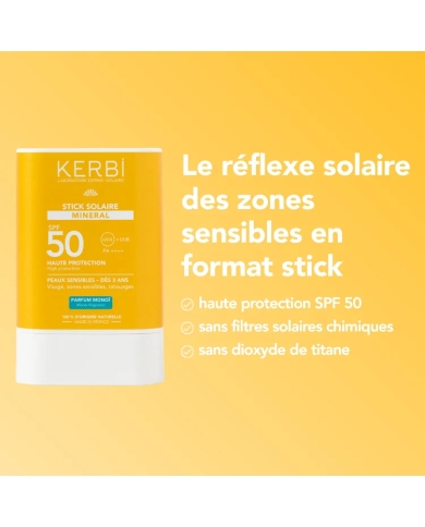 Stick Solaire Minérale SPF 50
