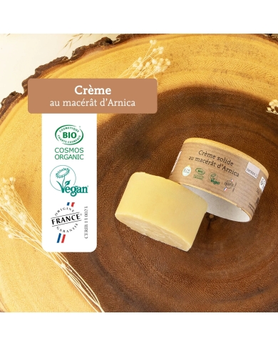 Crème solide au macérât d'Arnica