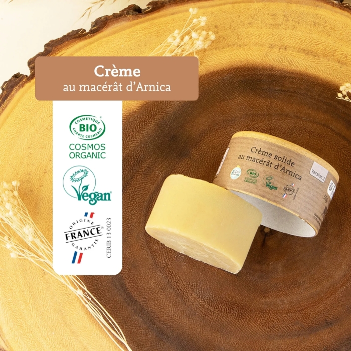Crème solide au macérât d'Arnica