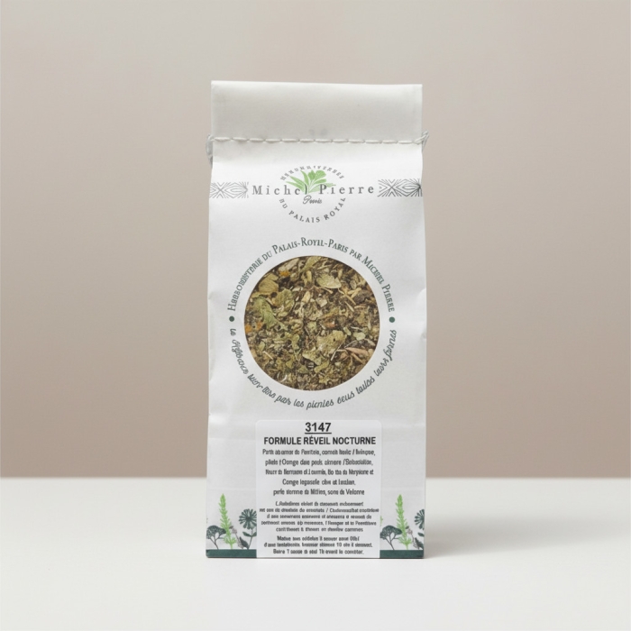 Tisane Réveil Nocturne Michel Pierre | Sommeil Naturel & Relaxation | 150g