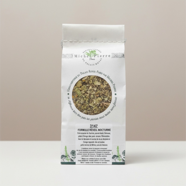 Tisane Réveil Nocturne Michel Pierre | Sommeil Naturel & Relaxation | 150g