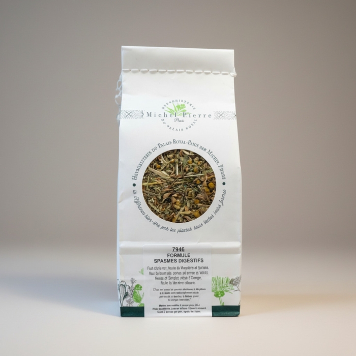 Tisane Spasmes Digestifs Michel Pierre| 9 Plantes pour la Digestion | 150g