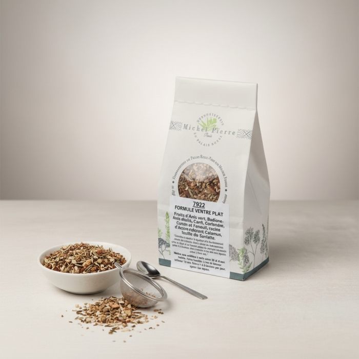 Tisane Ventre Plat | Digestion & Réduction des Ballonnements | 150g